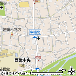 埼玉県入間市野田710周辺の地図