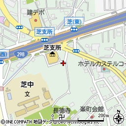 埼玉県川口市芝6254周辺の地図