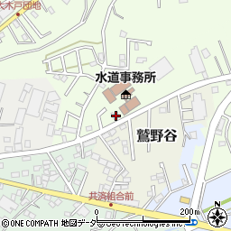 千葉県柏市岩井802-5周辺の地図