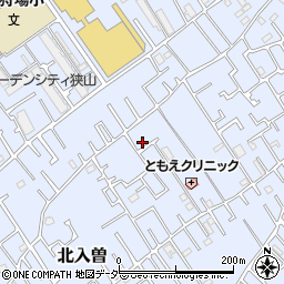 埼玉県狭山市北入曽461周辺の地図