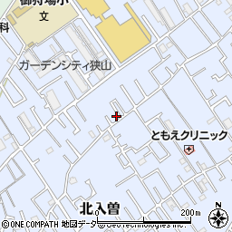 埼玉県狭山市北入曽775周辺の地図