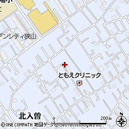 埼玉県狭山市北入曽458-29周辺の地図
