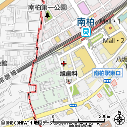 千葉県柏市南柏中央2-5周辺の地図