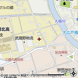 埼玉県三郷市大広戸761周辺の地図