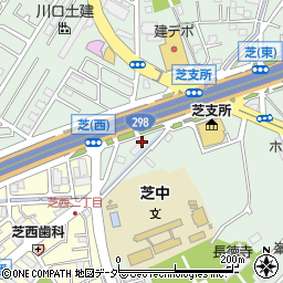 埼玉県川口市芝6813周辺の地図