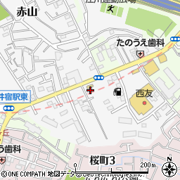 埼玉県川口市赤山1358周辺の地図