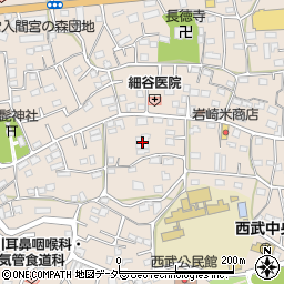 埼玉県入間市野田552周辺の地図