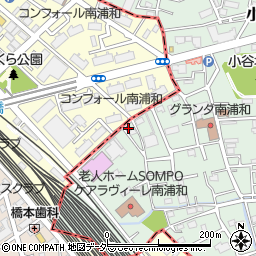 埼玉県川口市小谷場43周辺の地図