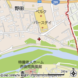 埼玉県入間市野田811周辺の地図