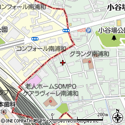 埼玉県川口市小谷場47周辺の地図