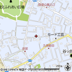 埼玉県富士見市水子7034周辺の地図