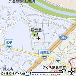 埼玉県富士見市水子3074周辺の地図
