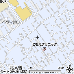 埼玉県狭山市北入曽458-30周辺の地図