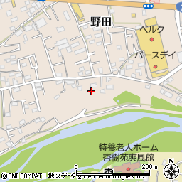埼玉県入間市野田804周辺の地図