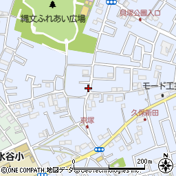 埼玉県富士見市水子2092周辺の地図