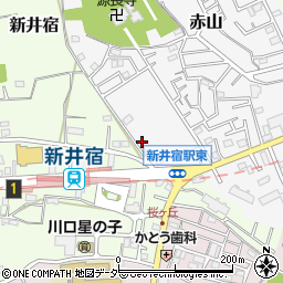 埼玉県川口市赤山1311周辺の地図