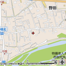 埼玉県入間市野田780周辺の地図