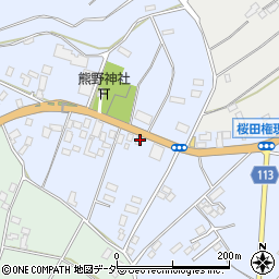 千葉県成田市桜田964-1周辺の地図
