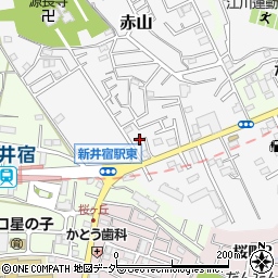 埼玉県川口市赤山1205周辺の地図