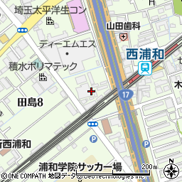 埼玉県さいたま市桜区田島8丁目4周辺の地図