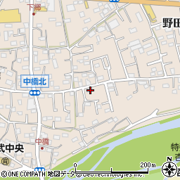 埼玉県入間市野田737周辺の地図