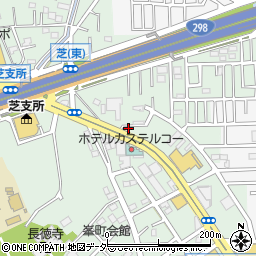埼玉県川口市芝4484-1周辺の地図