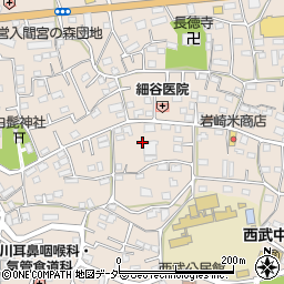 埼玉県入間市野田554周辺の地図