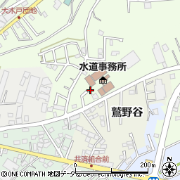 千葉県柏市岩井802-18周辺の地図