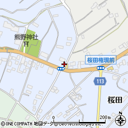千葉県成田市桜田997-1周辺の地図