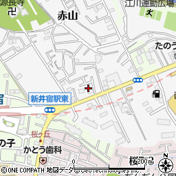 埼玉県川口市赤山1168-21周辺の地図