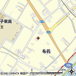 千葉県我孫子市布佐3684-2周辺の地図