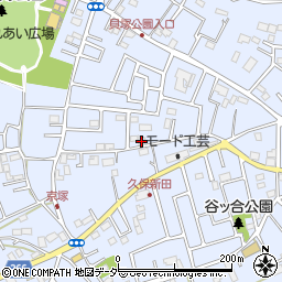 埼玉県富士見市水子1899周辺の地図