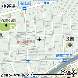 埼玉県川口市小谷場388-6周辺の地図