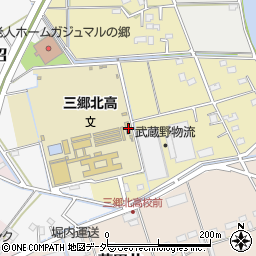 埼玉県三郷市大広戸814周辺の地図