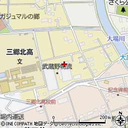 埼玉県三郷市大広戸788周辺の地図