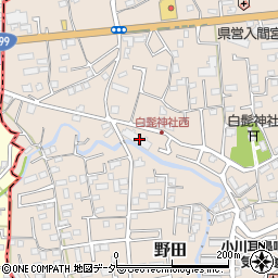 埼玉県入間市野田290周辺の地図