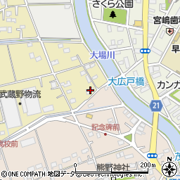 埼玉県三郷市大広戸776周辺の地図