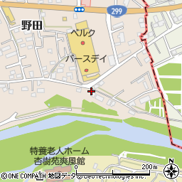 埼玉県入間市野田909周辺の地図