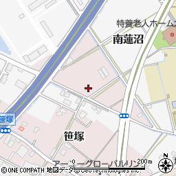 埼玉県三郷市笹塚121周辺の地図