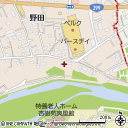 埼玉県入間市野田810周辺の地図