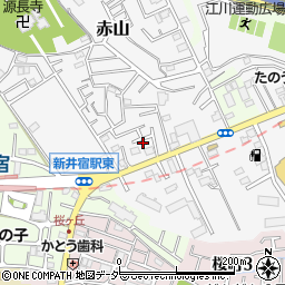 埼玉県川口市赤山1168-14周辺の地図