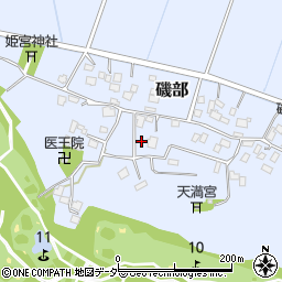 千葉県成田市磯部526周辺の地図