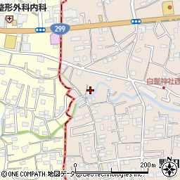 埼玉県入間市野田282周辺の地図