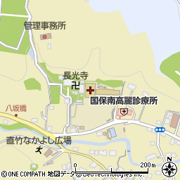埼玉県飯能市下直竹1061周辺の地図