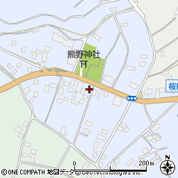 千葉県成田市桜田961-1周辺の地図