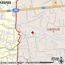 埼玉県入間市野田266-3周辺の地図