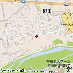 埼玉県入間市野田800周辺の地図