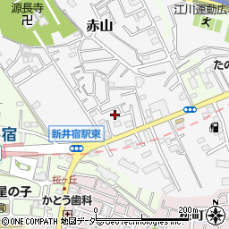 埼玉県川口市赤山1168-18周辺の地図