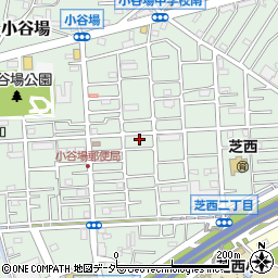 埼玉県川口市小谷場389-3周辺の地図