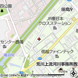 埼玉県さいたま市桜区田島9丁目23-8周辺の地図